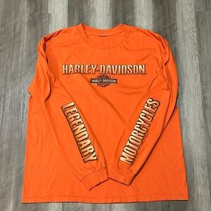 Y2k Haley Davidson  Long Sleeve